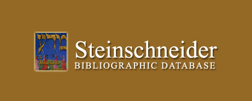 Steinschneider Bibliographic Database