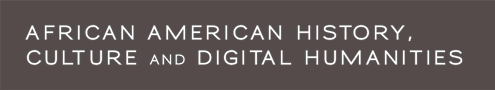 African American History, Culture & Digital Humanities Logo