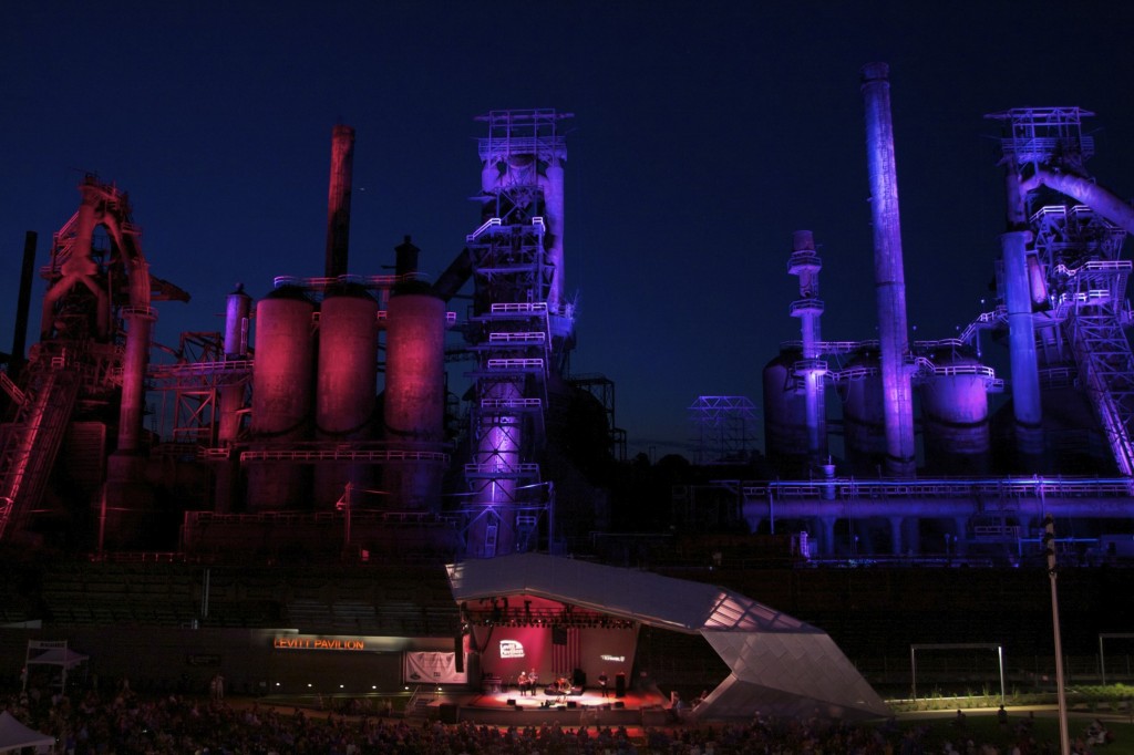 Levitt Pavilion opening--from http://www.culturalweekly.com/liz-levitt-music-americ.html