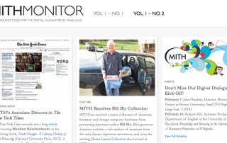 MITH Monitor - Spring 2012