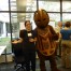 Amanda Visconti with Testudo