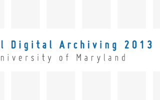 Personal Digital Archiving 2013
