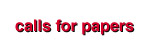 calls for papers